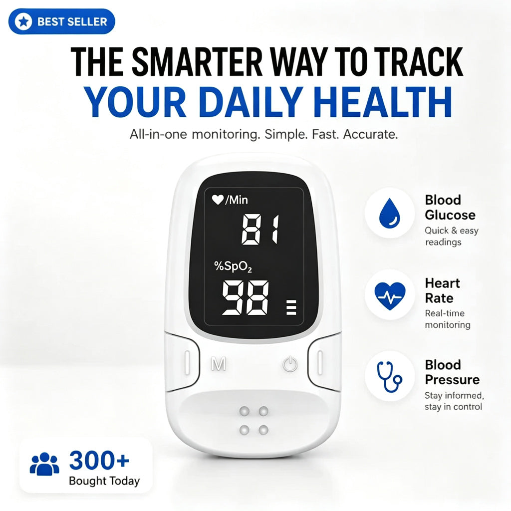 🔥Latest Technology 👨‍🔬 Non-Invasive Daily Health Tracker | ❤️ Multi-Function Health Monitoring Device