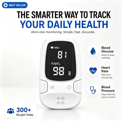 🔥Latest Technology 👨‍🔬 Non-Invasive Daily Health Tracker | ❤️ Multi-Function Health Monitoring Device