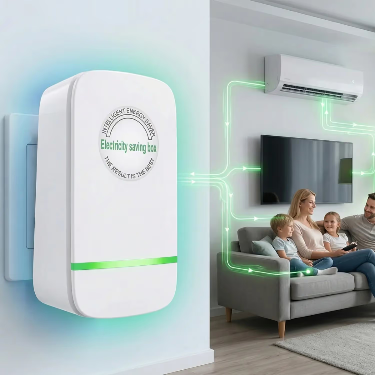 Smart energy-saving box –⚡️ save at least 40% 📉on your electricity bill each month.